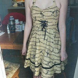 Music Note Dress